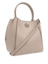 tory burch - Borsa a secchiello beige con logo in rilievo - 2