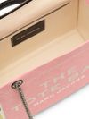 marc jacobs - Pink denim bag with logo and chain handles - 3