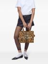 marc jacobs - Animal print tote bag with shoulder strap - 4