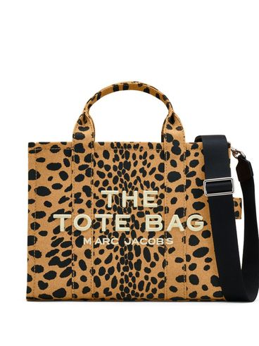 MARC JACOBS - Animal print tote bag with shoulder strap