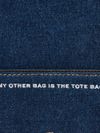 marc jacobs - Blue denim clutch bag with chain strap - 1