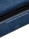 marc jacobs - Blue denim clutch bag with chain strap - 4