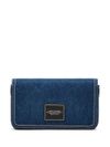 marc jacobs - Blue denim clutch bag with chain strap - 5