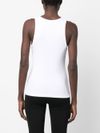 diesel - White tank top with logo - 4