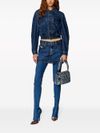 diesel - Minigonna blu denim con tasche - 1