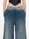 diesel - Oversized blue distressed pants - 1