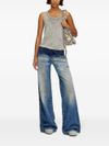 diesel - Distressed blue jeans - 1