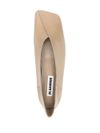 jil sander - Sandy-colored leather ballet flats - 3