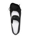 mm6 maison margiela - Ballerine nere con fascia elastica - 1