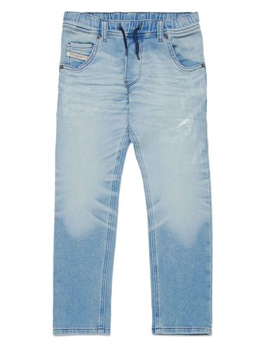 DIESEL - Blu jeans effetto consumato