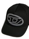 diesel - Cappello baseball nero con logo ovale - 2