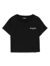 balmain - T-Shirt nera a maniche corte