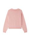 bonpoint - Cardigan rosa con colletto - 1