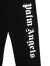 palm angels - Pantaloni sportivi neri con logo sulla gamba - 1