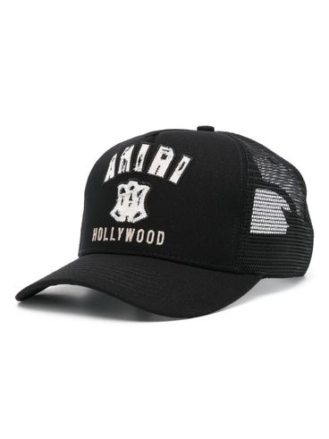 AMIRI - Black cotton cap with white logo