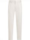 dolce & gabbana - Beige cotton dress pants