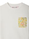 bonpoint - T-Shirt con tasca florale cucita sul petto - 1