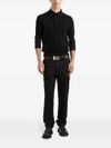 dolce & gabbana - Black cotton pants with pockets - 1