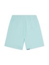 palm angels - Light blue shorts with stitched logo - 1