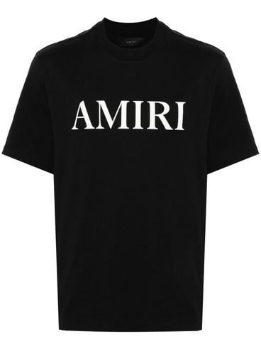 AMIRI - Cotton T-shirt with front logo print