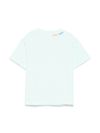 palm angels - Light blue t-shirt with logo - 2