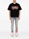 amiri - Cotton t-shirt with snake print - 3