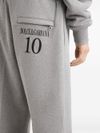 dolce & gabbana - Cotton sweatpants with logo - 1