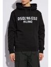 dsquared2 - Black hoodie in cotton with logo - 4