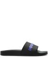 dsquared2 - Black slipper with logo