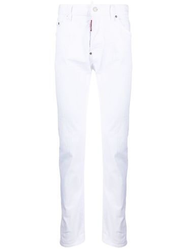 DSQUARED2 - Bull Cool Guy slim fit white jeans