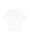 msgm - T-shirt con stampa grafica logo astratto - 2