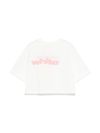 off-white - T-shirt bianca con maniche 3/4 - 2