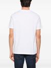 dondup - White cotton t-shirt with logo embroidery - 2