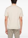 dondup - Classic beige cotton t-shirt - 3