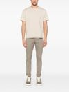 dondup - Classic beige cotton t-shirt - 2