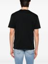 dondup - Classic black cotton t-shirt - 1