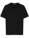 dondup - Classic black cotton t-shirt