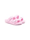 birkenstock - Pink double-strap sandals by Birkenstock Kids