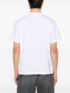 versace jeans couture - White cotton T-shirt with print - 3