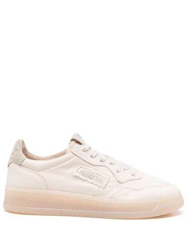 AUTRY - Medalist sneakers in white leather and cotton