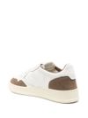 autry - Medalist sneakers in white leather and brown suede - 2