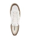 autry - Medalist sneakers in white leather and brown suede - 3