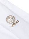 versace - Maglietta in cotone elasticizzato bianco - 2