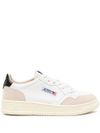 autry - Medalist sneakers in white and black with suede