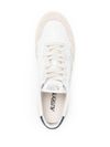 autry - Medalist sneakers in white and blue with suede - 1