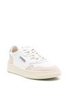 autry - Medalist sneakers in white and grey with suede - 1