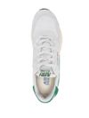 autry - Reelwind sneakers in gray and green with suede - 1