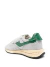 autry - Reelwind sneakers in gray and green with suede - 3