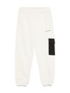 calvin klein jeans - White Sweatpants With Black Pocket