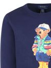 polo ralph lauren - Blue Graphic Sweatshirt - 2